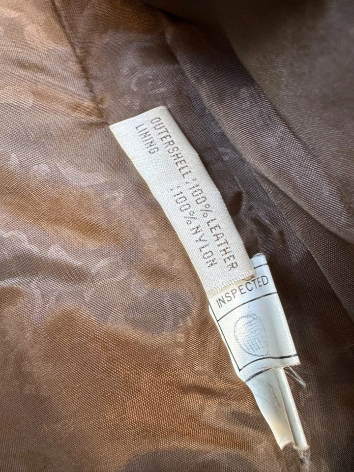 Chaqueta de Cuero Global Identity Mujer Grande G-III Gamuza Doble Pecho Trinchera Foto 4 de 4