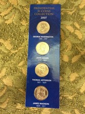 Historic Series of Presidential Coin Collection-1789 to 1817