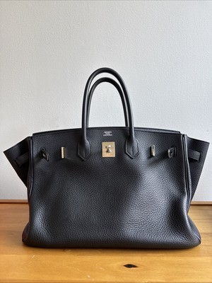 Hermes Birkin 35 Togo Palladium 2011, EUC
