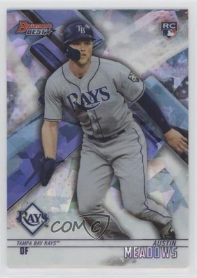 2018 Bowman's Best Atomic Refractor Austin Meadows #9 0sp3
