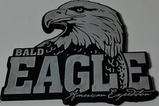 American Expedition Collectible Premium Car/truck Metal Emblem (3.5") Bald Eagle