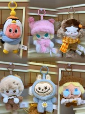 POP BEAN FLUFFY  COZY SERIES PLUSH PENDANT BLIND BOX CUTE TOY GIFT 100 Genuine