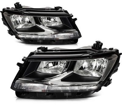 Front LED Headlights Assembly For Volkswagen Tiguan 1.4L 2.0L 2018-2021 Pair
