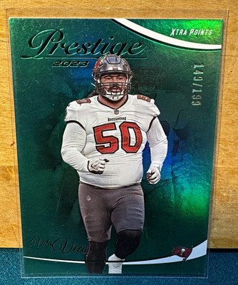 Panini 2023 Prestige Vita Vea #280 Xtra Points Green /199 Buccaneers