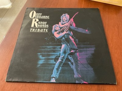 OZZY OSBOURNE - RANDY RHOADS TRIBUTE 2XLP ORIG HOL PRESS EX+/NM !!!1987