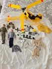 vintage 1960's gi joe lot with action figures