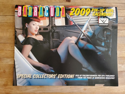 Barracuda Magazine 2009 Barracuda Girl Pin up stag shop Calendar - 第 1/5 張圖片