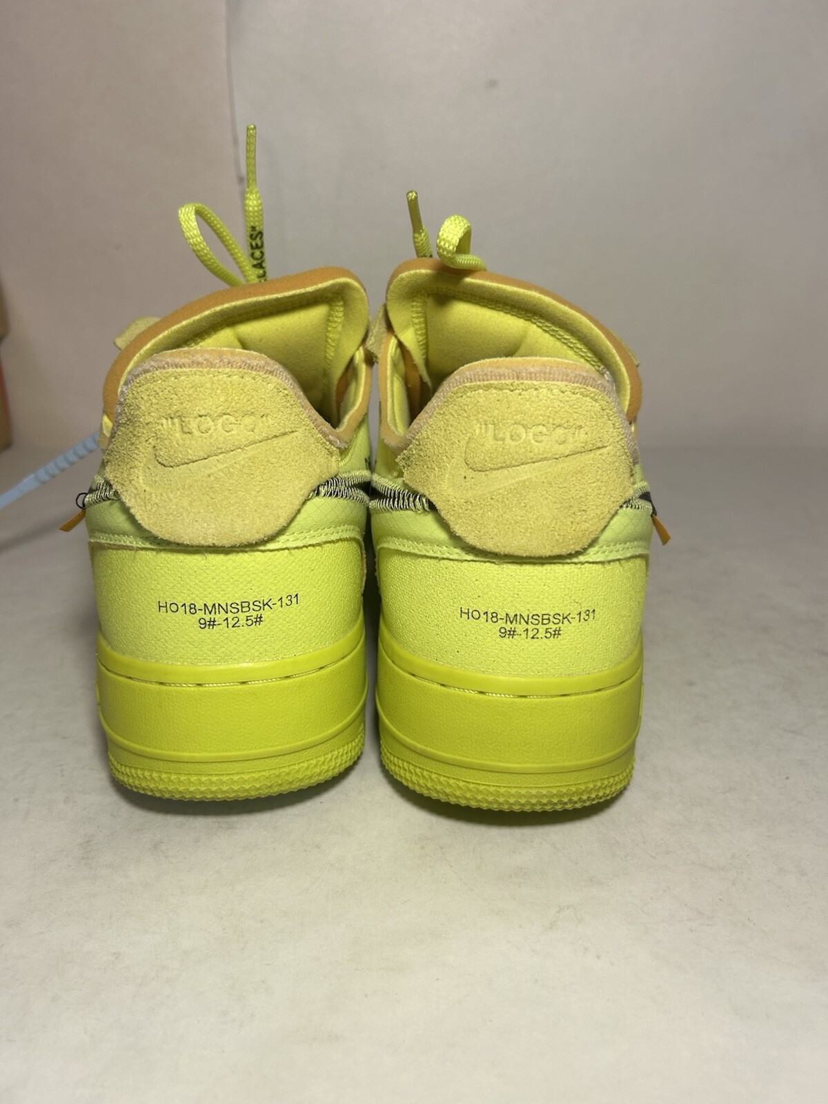OFF WHITE X NIKE Off White x Nike Air Force 1 Low Volt 2018 Taglia 9 5 AO4606 700