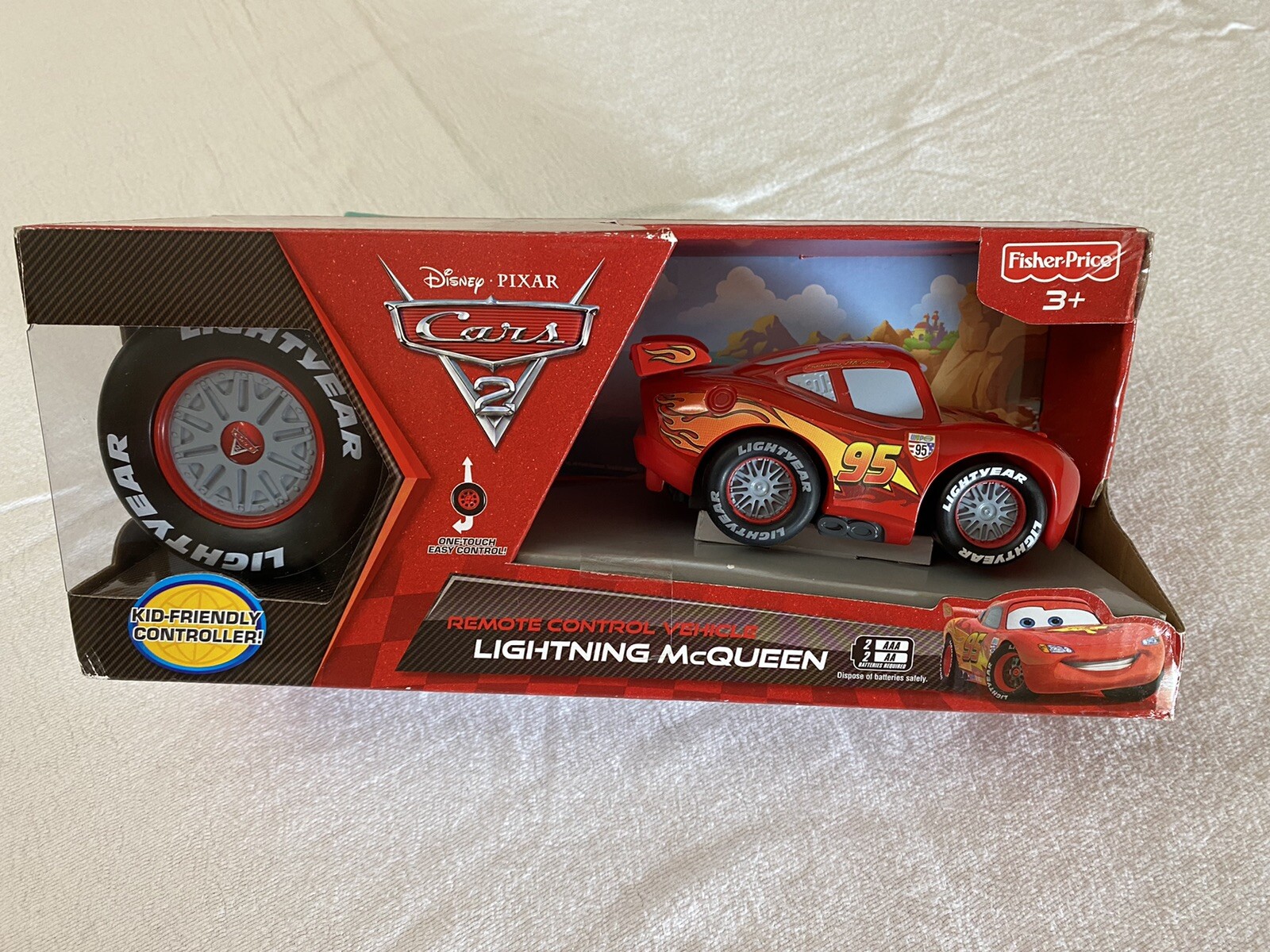 talking lightning mcqueen remote control car