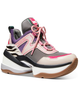 michael kors sneakers purple