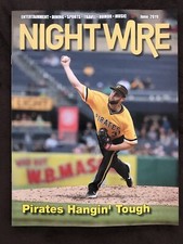 Jordan Lyles PITTSBURGH Pirates NightWire Magazine  June 2019 New Unsigned