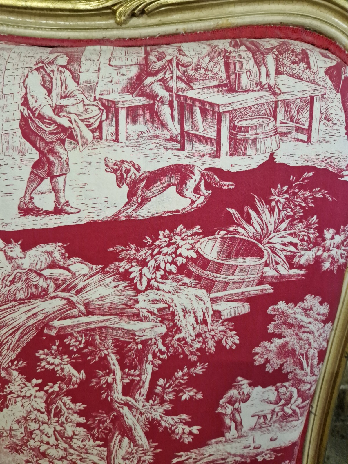 Antique French Bed Corbeille Cream Lacquer Louis XV Style Kind Size eBay