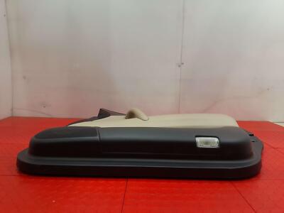 17-20 Nissan Armada Front Door Trim Panel RH Passenger Side Almond