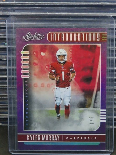 2019 Panini Absolute Football Spectrum Purple Kyler Murray #13