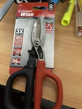 CRESCENT WISS WDF10S Tinner Snips - BRAND NEW!! - 3x cut life