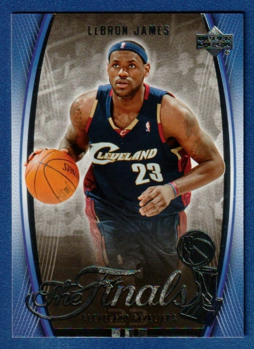 LEBRON JAMES 2007 Upper Deck PROMO  The Finals #F-LJ1 Cleveland Cavaliers Card!