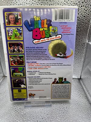 Wheels on the Bus - Mango Helps the Moon Mouse (DVD, 2008) Roger