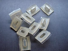 10 Fits 1964 Chevy front & rear door & quarter panel moulding clips NOS 4418669