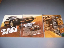 VINTAGE..1979 DATSUN 280-ZX..4-PAGE COLOR SALES AD...RARE! (779T)