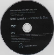 Mercedes Benz 2016 Navigation DVD Map Update NTG3 Comand Aps North America v15 