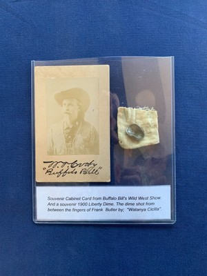 Buffalo Bill's Wild West Show With Annie Oakley & Frank Butler.