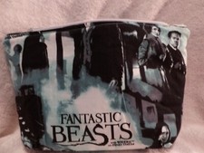 Fantastic Beasts Zipper Pouch Make Up Cosmetics Travel Pencil Crayon