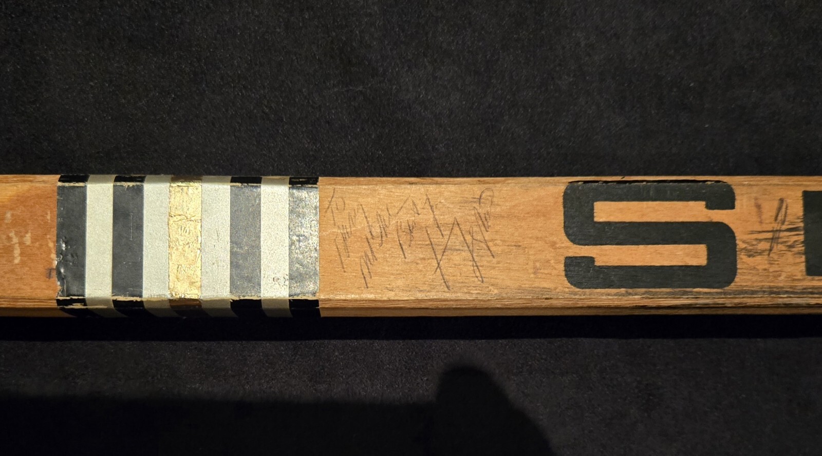 GUY LAFLEUR Montreal Canadiens 1982-83 Game Used Hockey Stick HABS RARE NHL