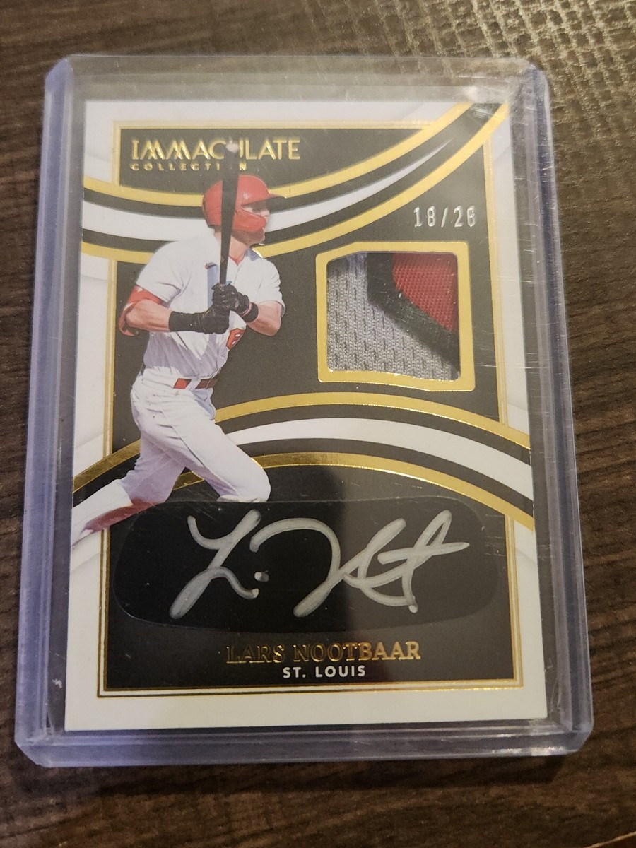 Lars Nootbaar Black Parallel Autographed
