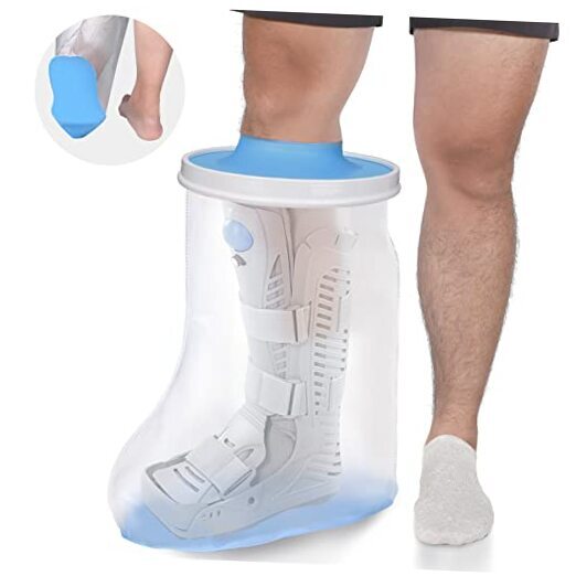 Waterproof Extra Wide Leg Cast Cover for Shower, Extra Large XL-Extra Wide Waterproof Extra Wide Leg Cast Cover for Shower, Extra Large XL-Extra Wide