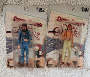 NEW 1978 Up in Smoke, Set of 2 Action Figures By Reel Toys, Cheech and Chong 787799613719 | eBay
