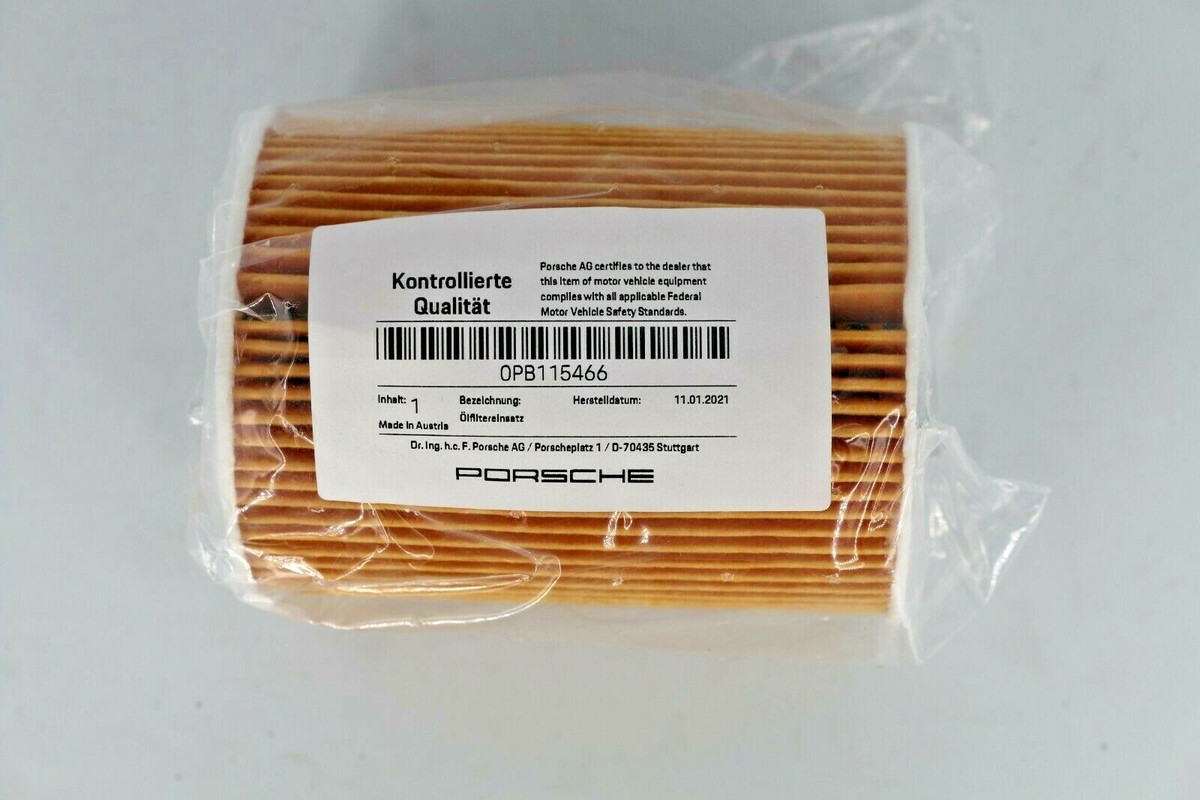 Porsche Genuine Engine Oil Filter 0PB115466 | eBay 