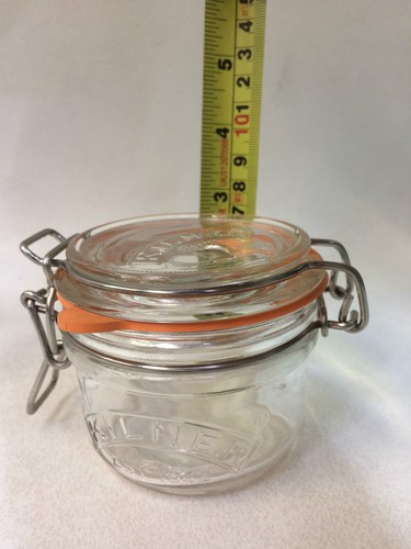 4x Vintage Runde Kilner Glas Marmelade Sauce Lebensmittel Aufbewahrung Einkochen Clip Top Gläser - Bild 4 von 5