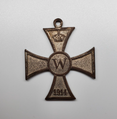 1914’s★ ドイツ帝国陸軍 ★IRON Cross PENDANT ★WW1 Original WWI WW1 German Iron Cross pendant Patreotic Prussian