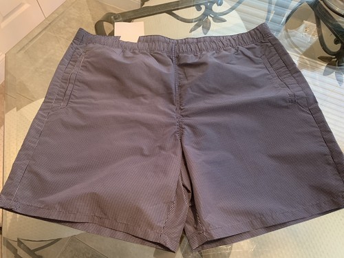 Calvin Klein Sport Men Printed 17 Inch Length Drawstring Swim Trunks Gray XL $98 - 第 1/6 張圖片