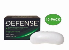 Defense Soap 10 pack Peppermint Scent Soap Bar