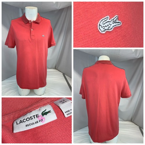 Lacoste Alligator Polo Shirt L Men 