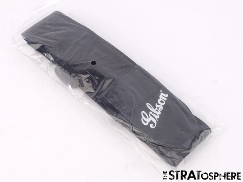 Gibson Black Nylon GUITAR STRAP, Parts, / SG Standard Model.