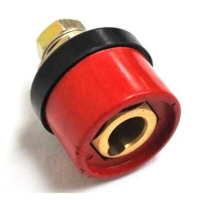 Lenco 081061 LDPM-50, Female Panel Mount, Red