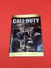 Call of Duty Game Of The Year Instruction Manual