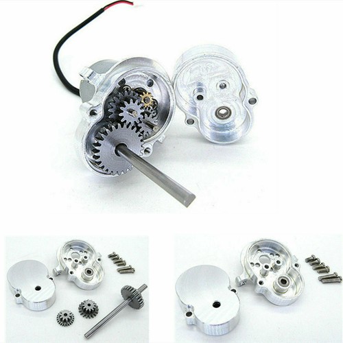 Metal Transmission Gearbox w/ Gear Upgrade Part for WPL D12 RC Model Car - Picture 2 of 12