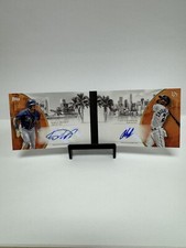 Wander Franco & Jazz Chisholm 2023 Topps Dynamic Duals Auto Book*OMEGA* 5/5 🔥🔥