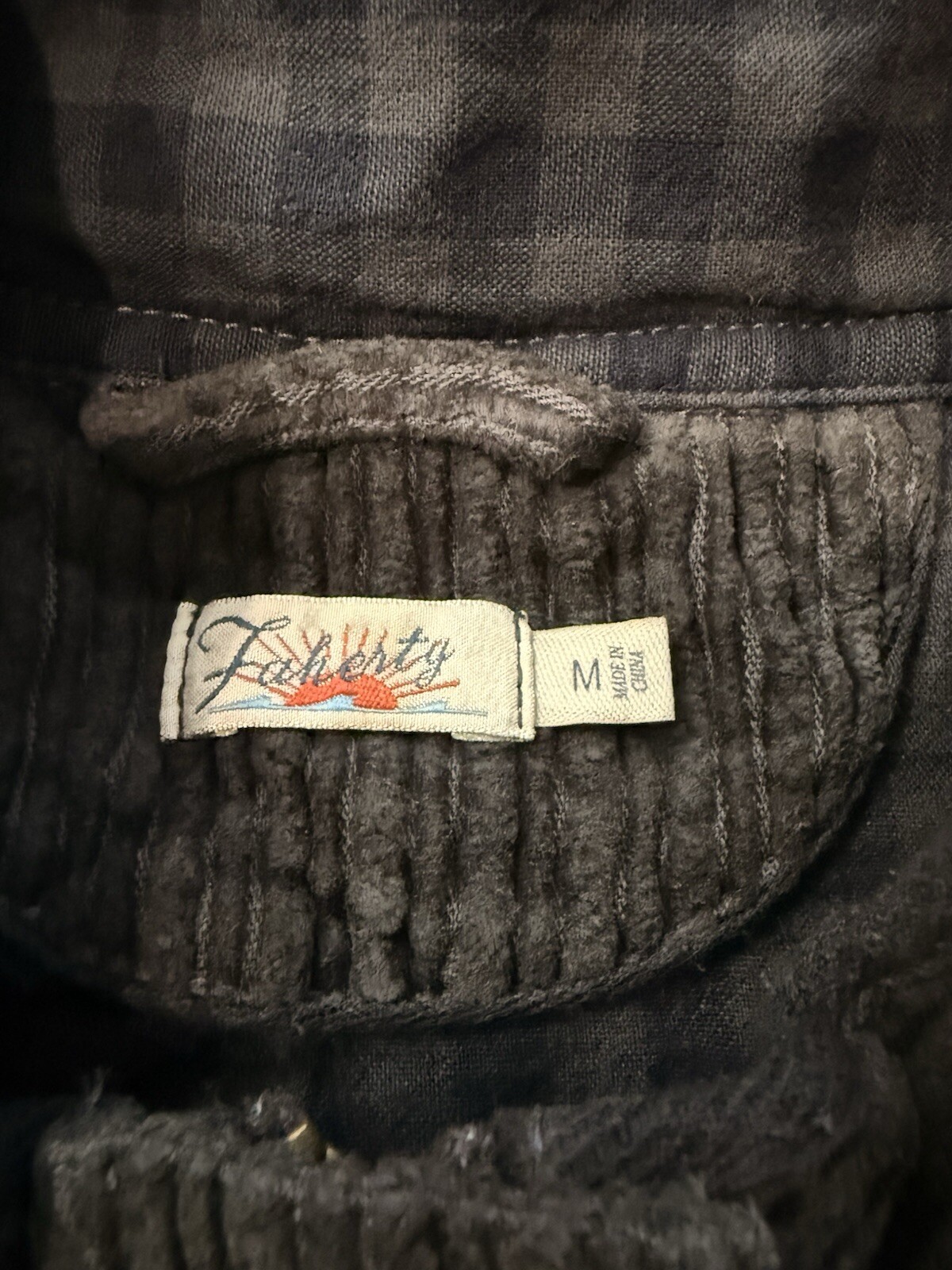 Faherty Acadia Utility Jacket Shacket Pockets Siz… - image 6