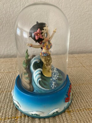 Betty Boop ~ Surfboard Betty Hand Painted Sculpture LE 1996 King