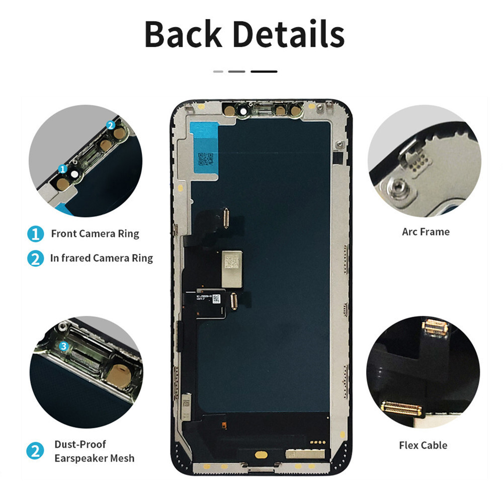 For iPhone X XR XS Max 11 12 PRO LCD Display 3D Touch Screen Replacement  Kits US