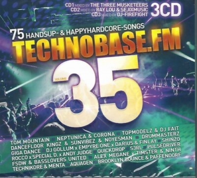 TechnoBase.FM - Vol. 35 - Various - Digipack - 3 CD - Neu / OVP