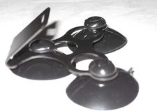 Cobra Windshield Mount Bracket + 3 BLK Cups For Cobra Radar Detector Most Models