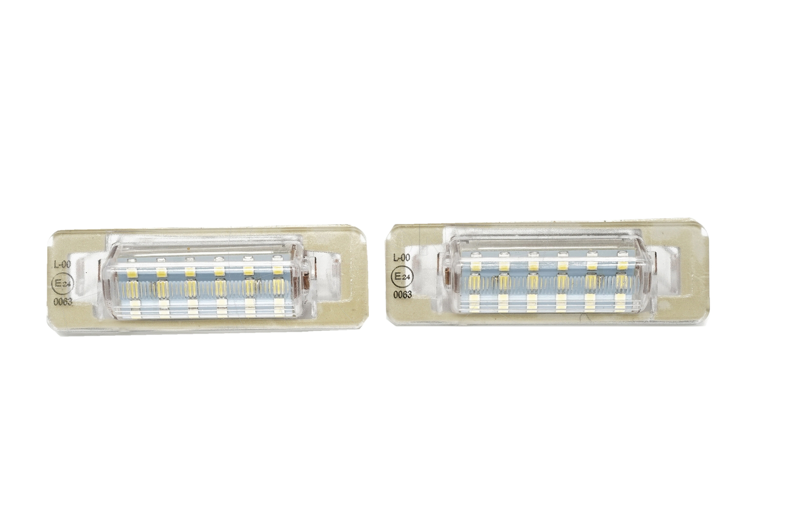 Éclairage feu LED immatriculation Mercedes 124 190 Classe C E blanc 6000K