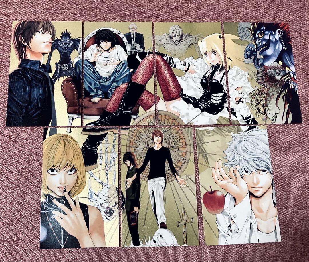 Death Note Complete Kira Card Set 7 Types Limited Edition Death Note Complete Kira Card Set 7 Types Limited Edition