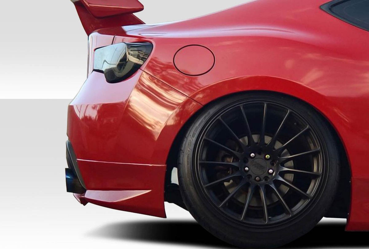 Duraflex Modellista Look Rear Add On Spat Body Kit for 13-20 FRS