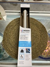 Moen LR8716D3GBN Home Care Brushed nickel 16" Designer Grab Bar For Shower Tub